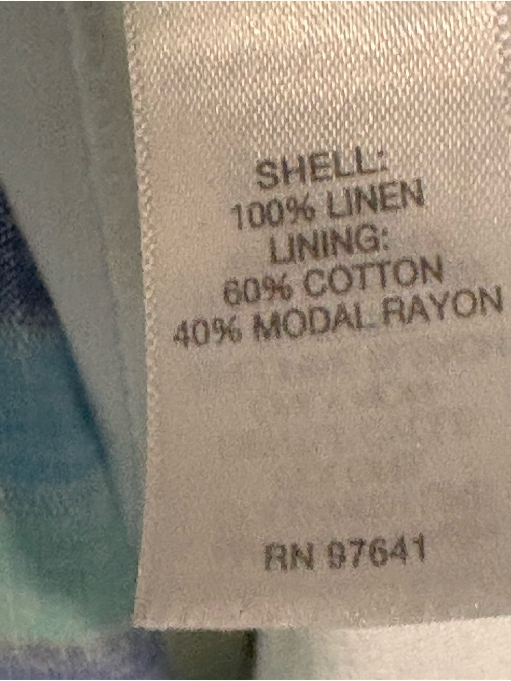 J. Jill linen Striped Sleeveless V-Neck Maxi in Light Blue, Aqua and Pale Lime - Picture 7 of 9